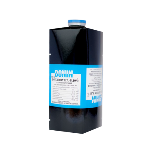 [LB037-002-N-0573] Solucion Dextrovita-B 10% Solucion Inyectable  1000 Ml Bonin