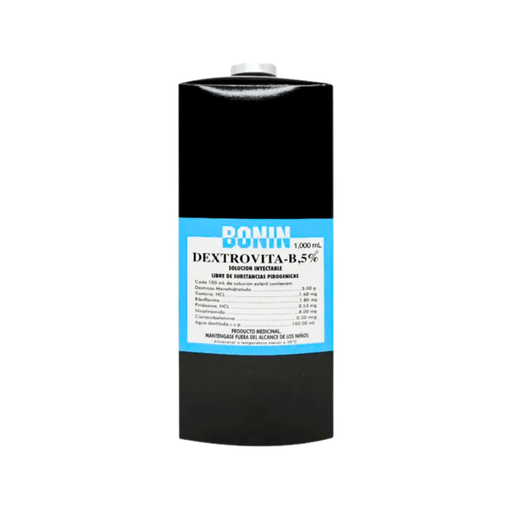 [LB037-002-N-0214] Dextrovitab 5% Solucion Inyectable 1000 Ml. Bonin