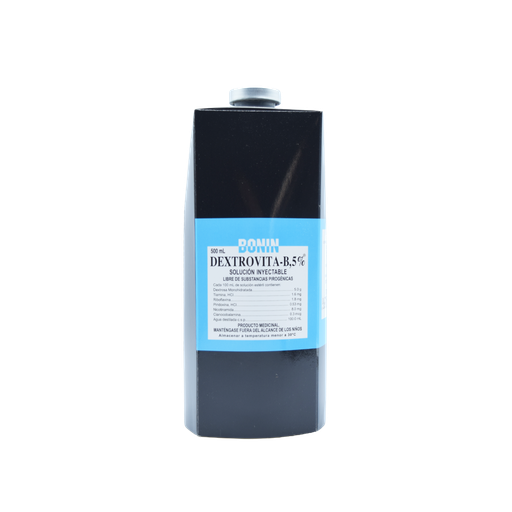 [LB037-002-N-0215] Dextrovitab 5% Solucion Inyectable 500 Ml. Bonin