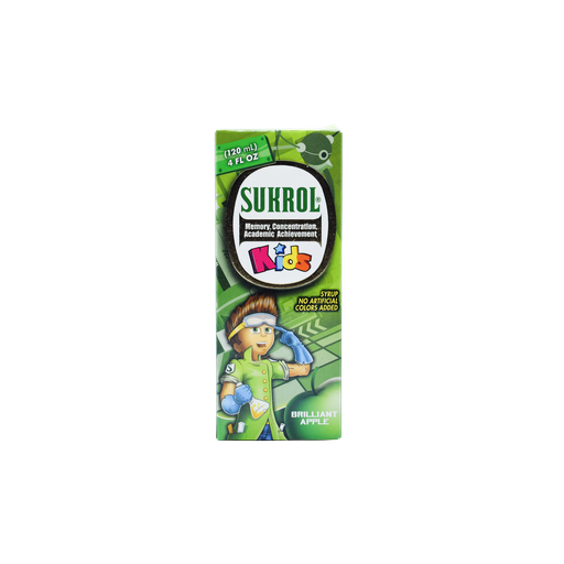[LB061-002-N-0595] Sukrol Jarabe Niños Manzana 120Ml FARMAMEDICA