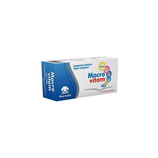 [LB126-022-N-0309] Macrovitam Capsulas CAJA X 30 Pharmalat