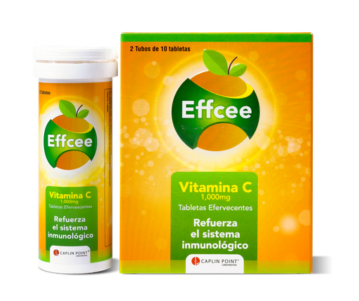 [LB001-001-N-0316] EFFCEE (Vit. C 1g Tabs Efervecentes)  x 10s Caplin Point Laboratories