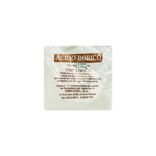 [LB049-002-N-0041] Acido Borico Bolsa 1oz Disfavil