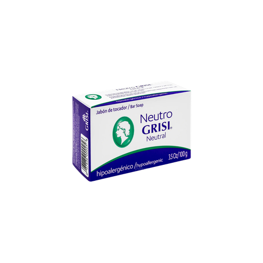 [LB070-010-N-0368] Jabon 100g Neutro Grisi