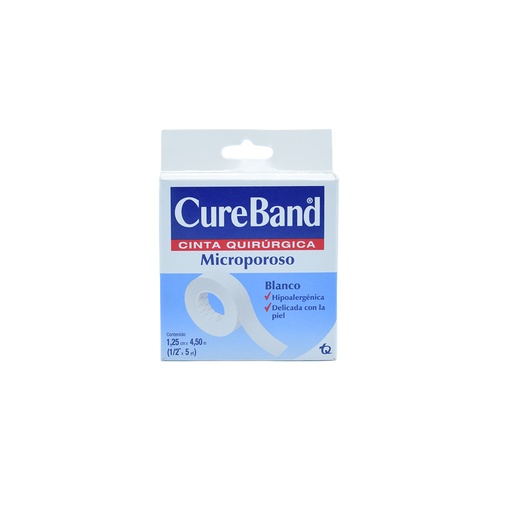 [CB002-001-N-0007] Micropore Blanco 1/2''X24 CUREBAND