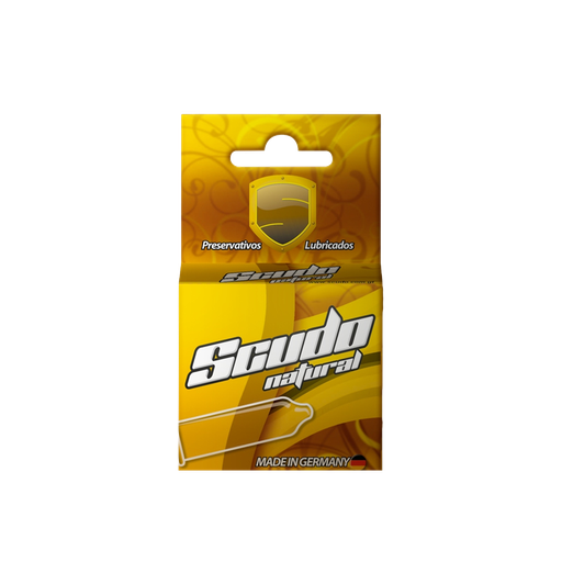 [LB157-012-N-0381] Preservativo Scudo Natual X3 SCUDO