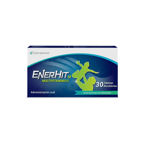 [LB158-002-N-0256] Enerhit M Multivitaminico Capsula Compuesta Caja 30 SelectPharma