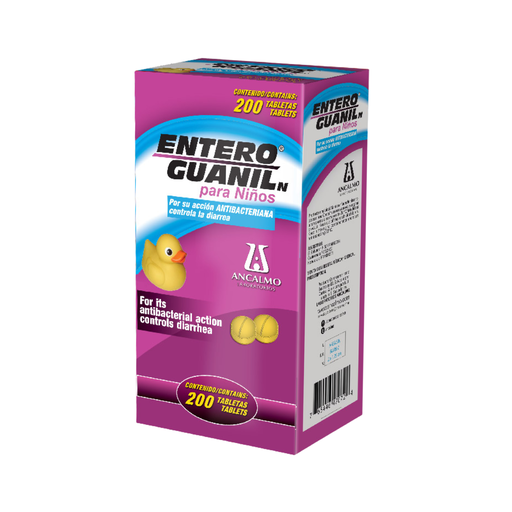 [LB013-017-N-0424] Enteroguanil Niño Tableta Ancalmo