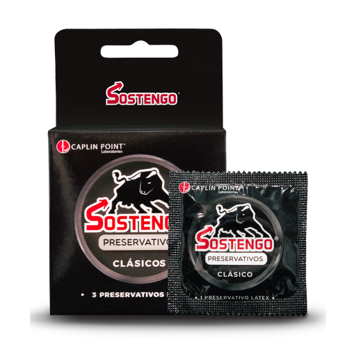 [LB001-001-N-0327] SOSTENGO PRESERVATIVOS  - CLASICOS x 3s Caplin Point Laboratories