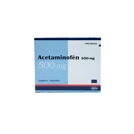[LB-073-003-N-0070] Acetaminofen Tabletas 500Mg Infasa INDUSTRIA FARMACEUTICA, S.A.