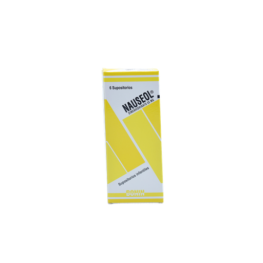 [LB023-002-N-0459] Nauseol 25 Mg Supositorio x Unidad BONIN
