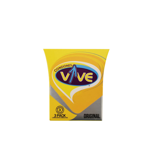 [LB-180-029-N-0003] Preservativo Vive Original X 3 PASMO