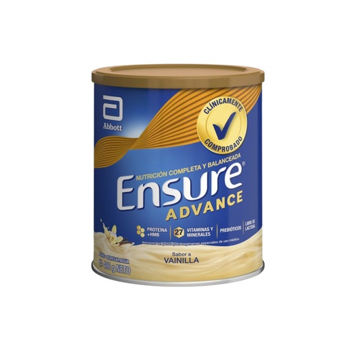 [LB003-006-N-0100] Ensure Advance Vainilla 400Grs ABBOTT NUTRI (Cohen)