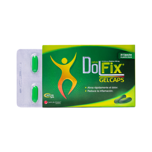 [LB001-001-N-0291] Dolfix capsulas gel CAJA X 20 CaplinPoint Laboratories Ltd.(canjeaton)