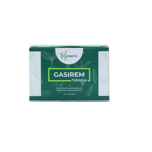 [KR001-004-N-0372] Gasirem caja x 10 tabletas Kurantis