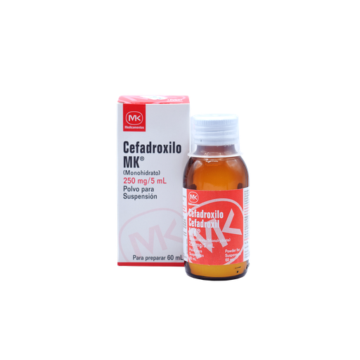 [LB174-012-N-0374] Cefadroxilo 250mg MK Frasco 60ml MCKESSON