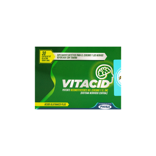 [LB-188-037-N-0006] VITACID X 30 CAPS. GELATINA SUAVE ORAL LABORATORIO PHISA