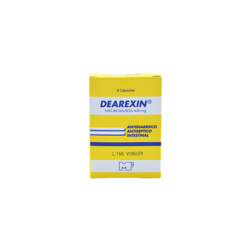 [LB-108-039-N-0004] Dearexin 400mg capsulas CAJA X 8 Mediproducts, S.A.
