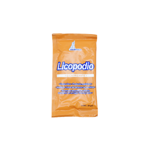 [LB-038-040-N-0005] Licopodio 20g UNIDAD Caliquimica S.A