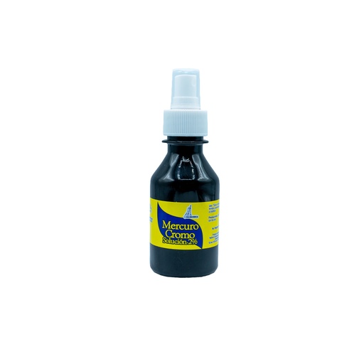 [LB-038-040-N-0011] Mercuriocromo 2%  Atomizador 120mL Caliquimica S.A