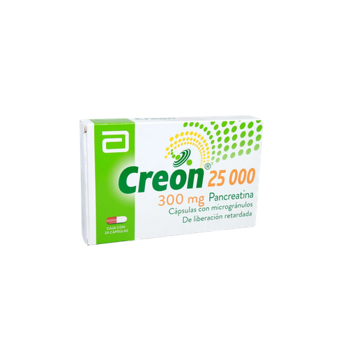 [LB-003-006-N-0010] CREON 25000 300 MG X 20 CAPS Abbott