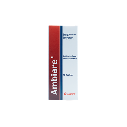 [LB-139-31-N-0002] AMBIARE 2MG/0.25MG * 10 TABLETAS Qualipharm
