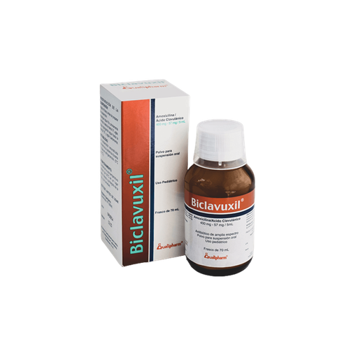 [LB-139-31-N-0010] BICLAVUXIL 400/57MG./5ML. * 70ML. Qualipharm