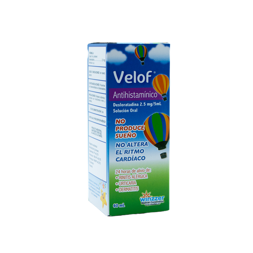 [LB-196-028-N-0005] Velof Solucion (2.5mg/5ml) x 60ml WINZZER