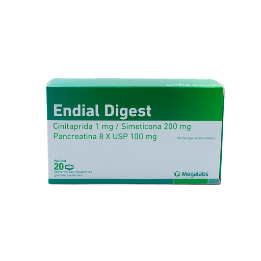 [LB-145-021-N-0014] ENDIAL DIGEST x 20 COMPRIMIDOS Roemmers