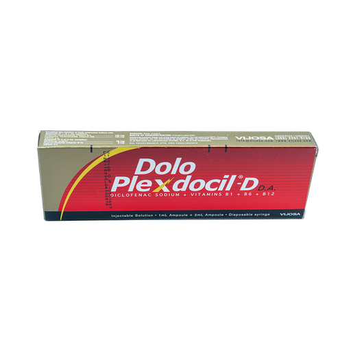 [LB-179-012-N-0002] DOLO PLEXDOCIL ''D'' X 2 AMP. CON D.A Vijosa